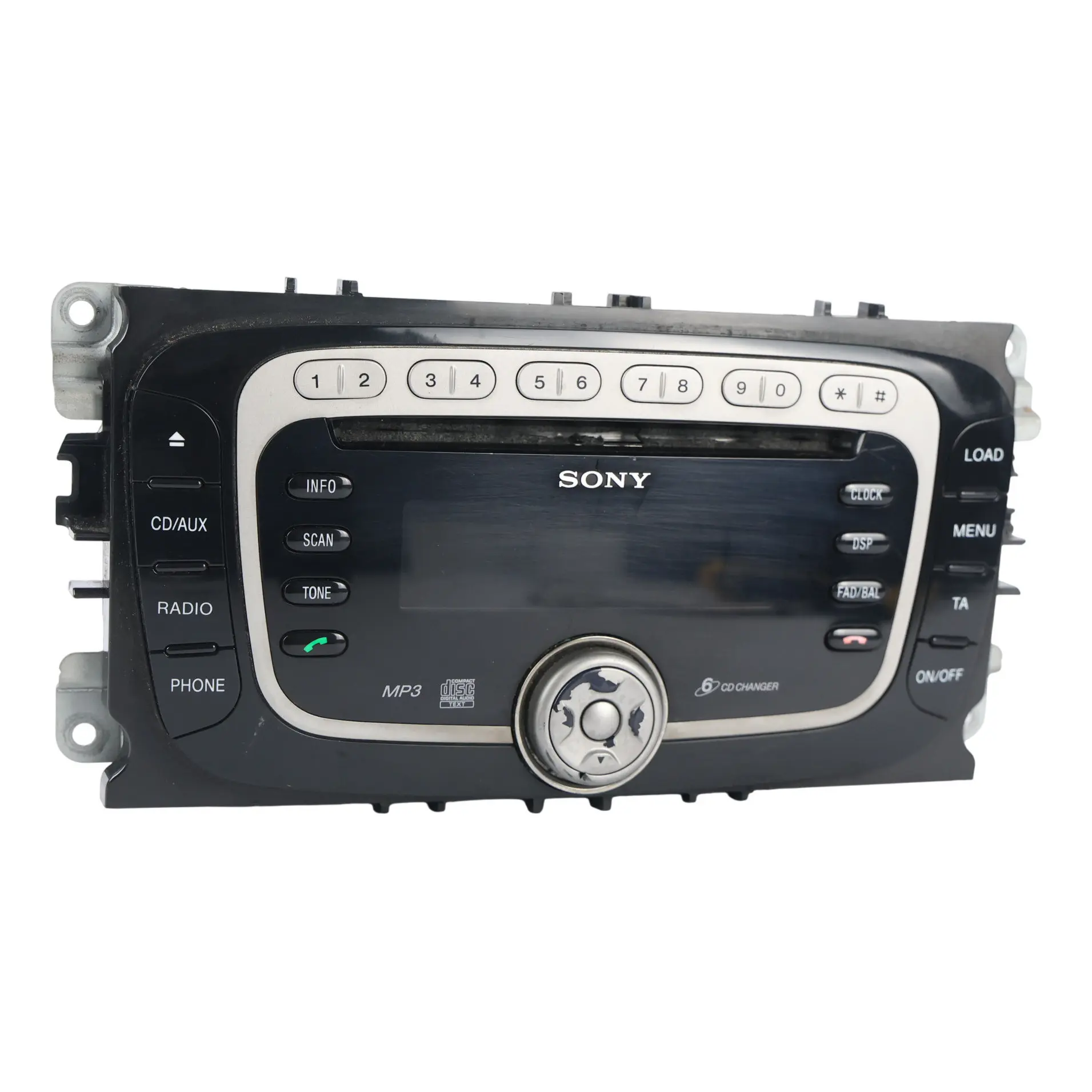 Ford Mondeo Mk4 Radio Mp3 Player 6 CD Changer Sony Head Unit 7S7T-18C939-DA