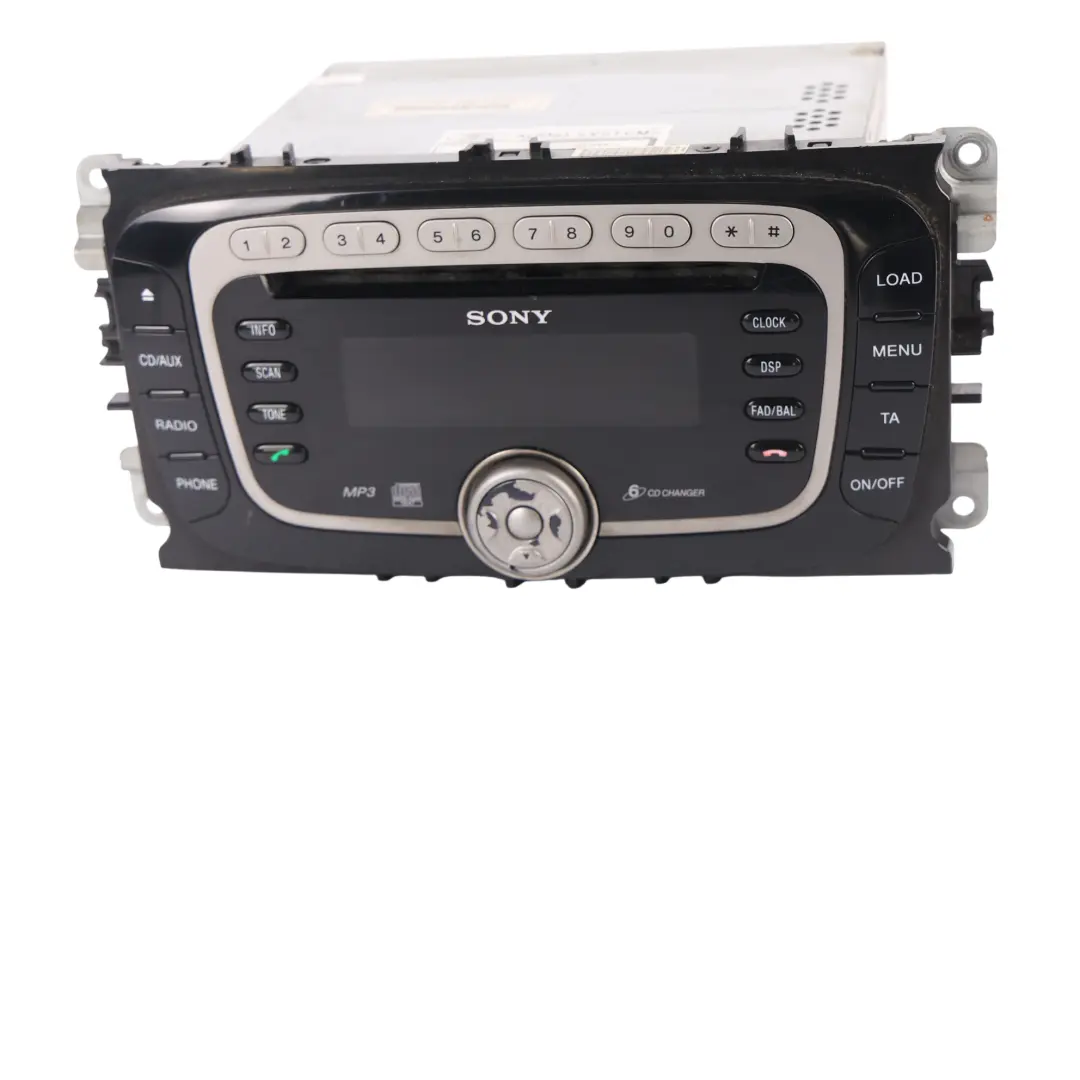 Ford Mondeo Mk4 Radio Mp3 Player 6 CD Changer Sony Head Unit - SKU 7S7T-18C939-DA - Part number 7S7T-18C939-DA