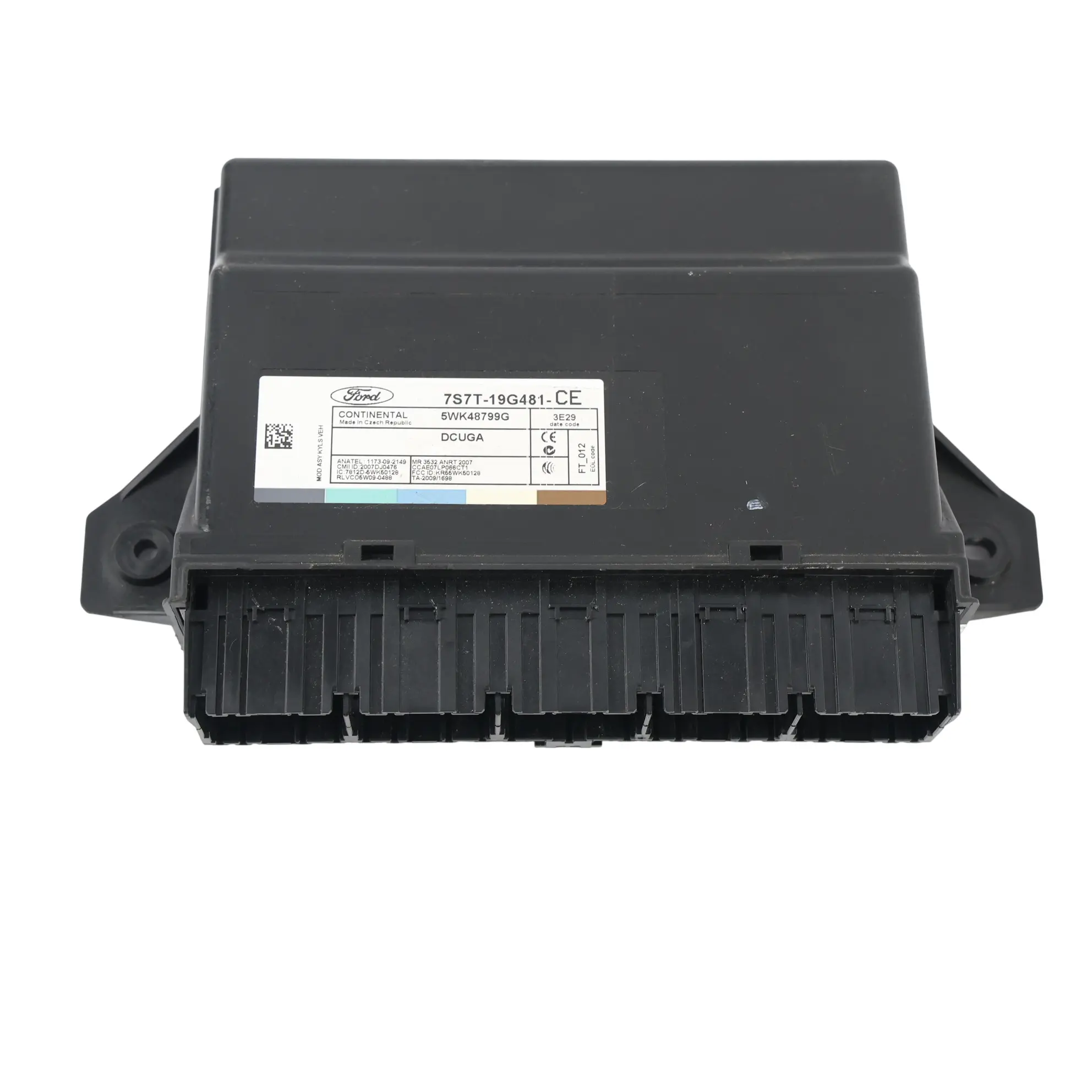 Ford S-Max Mondeo Mk4 Keyless Entry Comfort Control Module 7S7T-19G481-CE