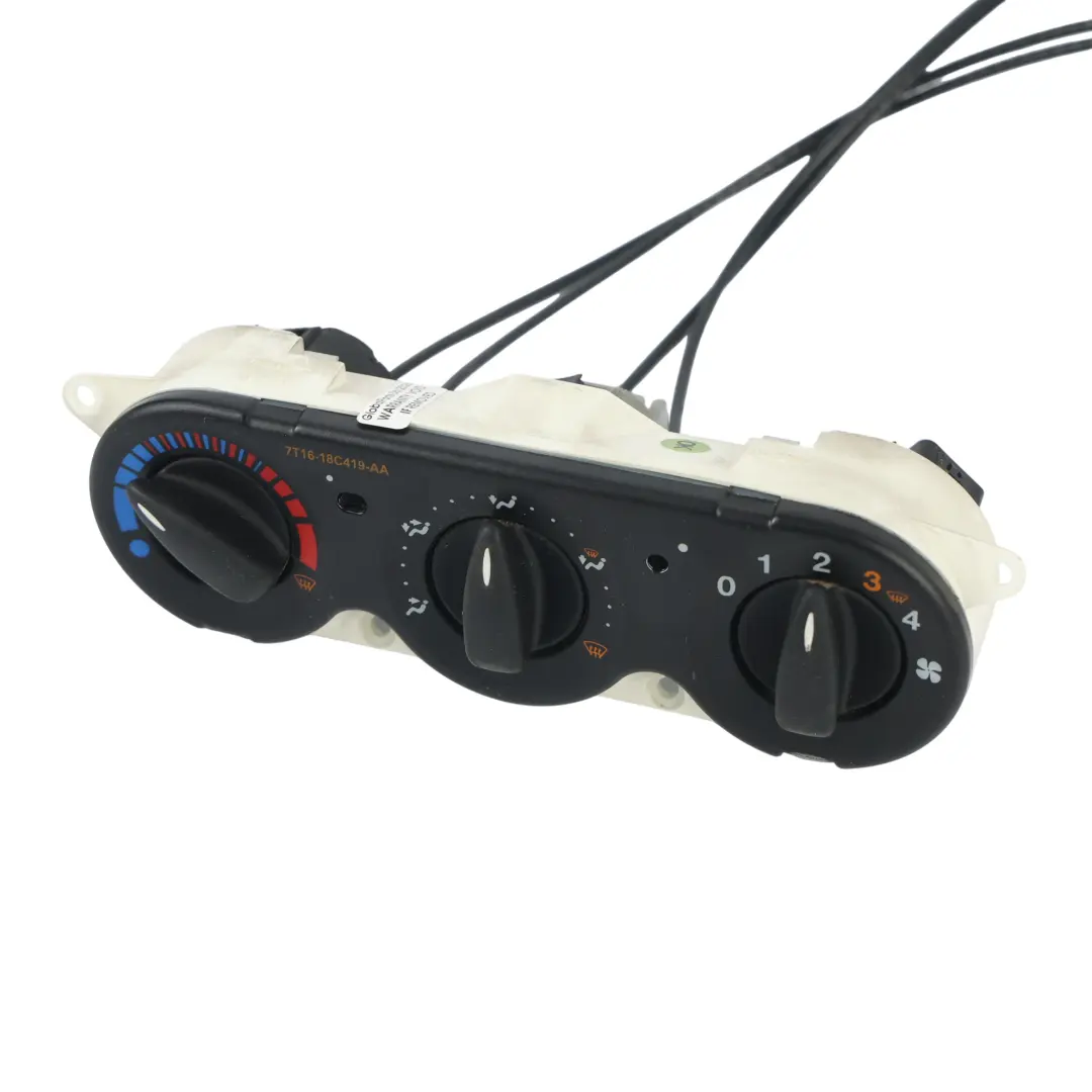Ford Transit Connect Mk1 Heater Climate Control Unit Panel Switch - SKU 7T16-18C419-AA-1 - Part number 7T16-18C419-AA