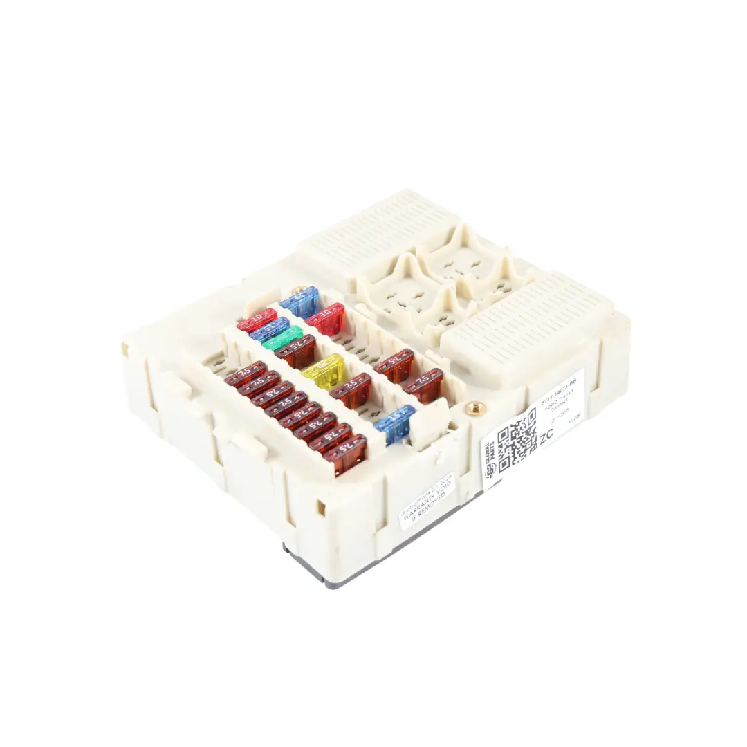 Mk1 Fuse Box Relay Control Module Unit to Ford Transit Connect with Part number 7T1T-14073-BB Ford Transit Connect Mk1 Fuse Box Relay Control Module Unit - SKU 7T1T-14073-BB - Part number 7T1T-14073-BB