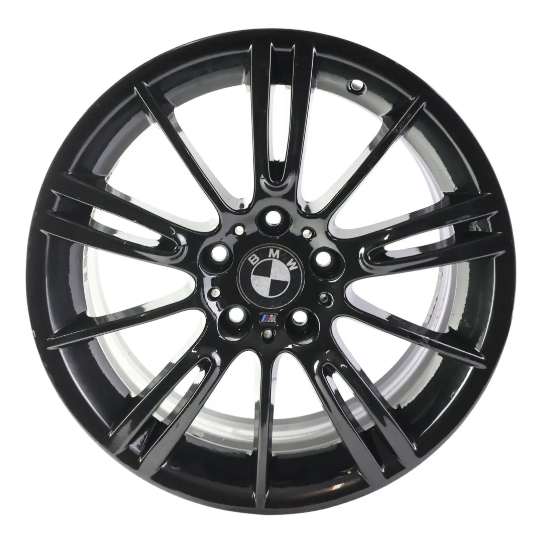 BMW E90 E91 E92 E93 Black Front Alloy Wheel Rim 18" 8J ET:34 M Spider Spoke 193 - SKU 8036933-10 - Part number 8036933