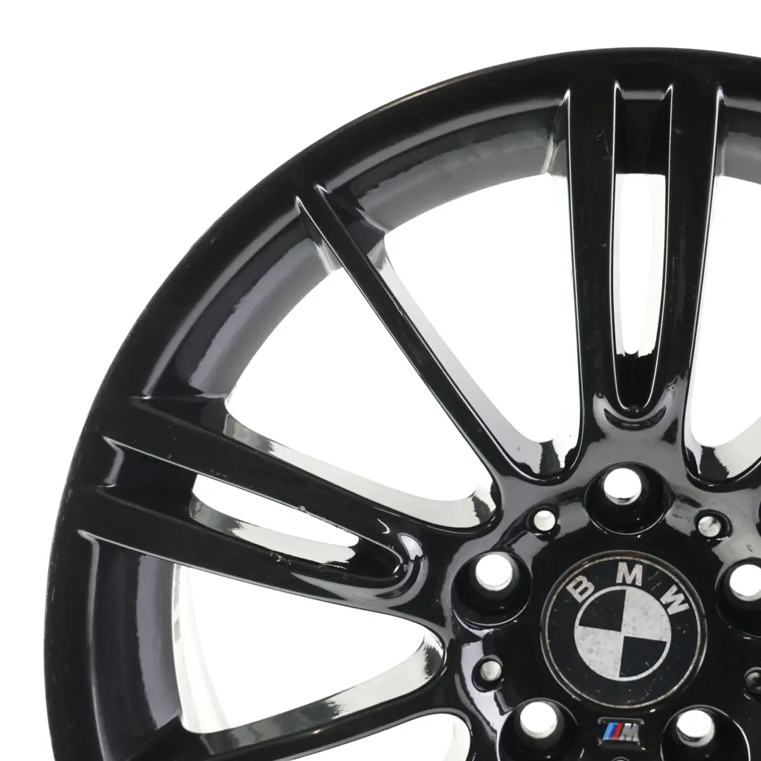 BMW E90 E91 E92 E93 Black Front Alloy Wheel Rim 18" 8J ET:34 M Spider Spoke 193 - SKU 8036933-10 - Part number 8036933