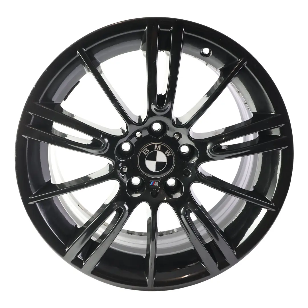 Front Alloy Wheel Rim Black 18" 8J ET:34 M Spider Spoke 193 to BMW E90 E91 E92 E93 with Part number 8036933 BMW E90 E91 E92 E93 Front Alloy Wheel Rim Black 18" 8J ET:34 M Spider Spoke 193 - SKU 8036933-16 - Part number 8036933
