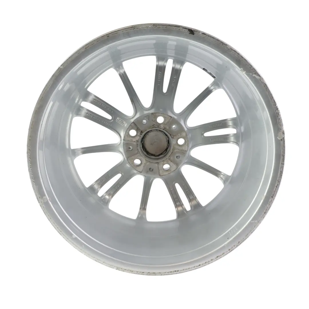 Cerchio lega anteriore argento 18" 8J ET:34 M Spider Spoke 193 per BMW E90 E91 E92 con numero di parte 8036933 BMW E90 E91 E92 Cerchio lega anteriore argento 18" 8J ET:34 M Spider Spoke 193 - SKU 8036933-4 - Numero di parte 8036933