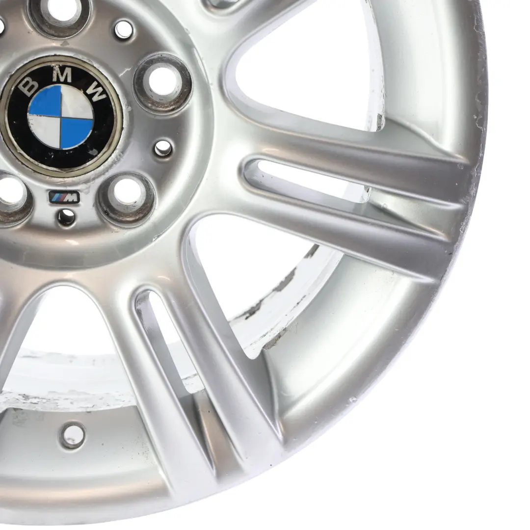 Silber Alu Felge Alufelge 17" 8J ET:34 M Doppelspeiche 194 für BMW E90 E91 E92 mit Teilenummer 8036935 BMW E90 E91 E92 Silber Alu Felge Alufelge 17" 8J ET:34 M Doppelspeiche 194 - SKU 8036935-1 - Teilenummer 8036935