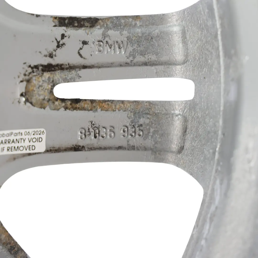 Silber Alu Felge Alufelge 17" 8J ET:34 M Doppelspeiche 194 für BMW E90 E91 E92 mit Teilenummer 8036935 BMW E90 E91 E92 Silber Alu Felge Alufelge 17" 8J ET:34 M Doppelspeiche 194 - SKU 8036935-1 - Teilenummer 8036935