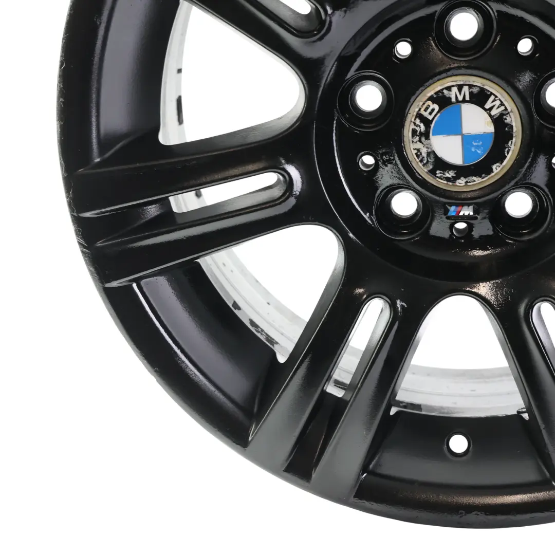 Alloy Wheel Rim Black 17" M Double Spoke 194 to BMW E90 E91 E92 E93 with Part number 8036935 BMW E90 E91 E92 E93 Alloy Wheel Rim Black 17" M Double Spoke 194 - SKU 8036935-12 - Part number 8036935