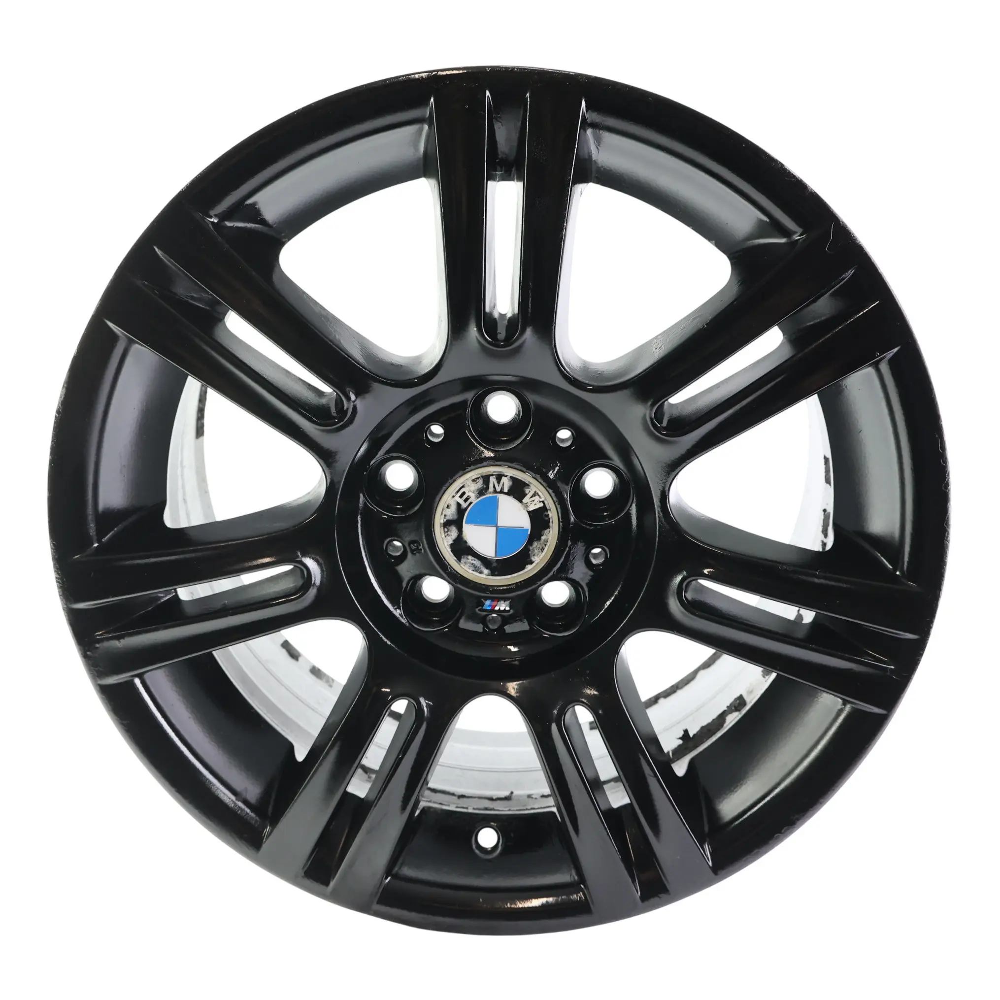 BMW E90 E91 E92 Cerchio in lega nero M doppie razze 194 17" ET:34 8J