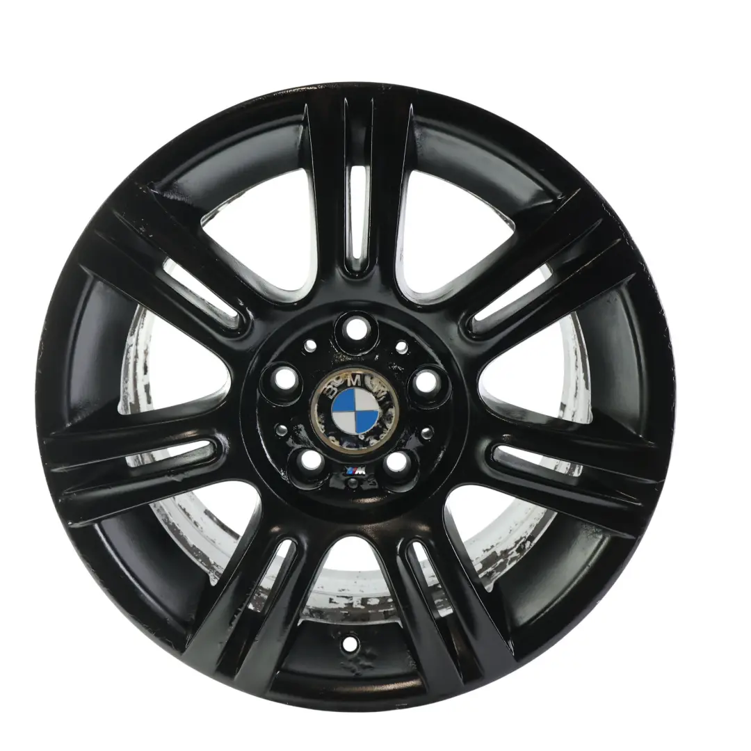 BMW E90 E91 E92 Black Rear Wheel Alloy Rim M Double Spoke 194 17" 8,5J ET:37 - SKU 8036936-5 - Part number 8036936