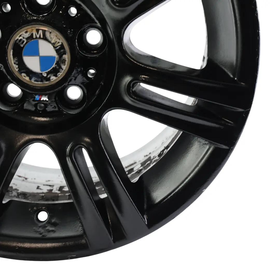 BMW E90 E91 E92 Black Rear Wheel Alloy Rim M Double Spoke 194 17" 8,5J ET:37 - SKU 8036936-5 - Part number 8036936