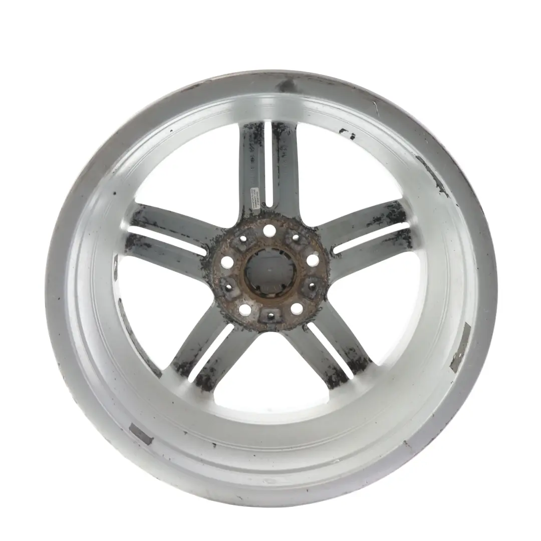 Front Silver Alloy Wheel Rim 18" 7,5J M Double Spoke 208 to BMW E81 E87 with Part number 8036939 BMW E81 E87 Front Silver Alloy Wheel Rim 18" 7,5J M Double Spoke 208 - SKU 8036939-7 - Part number 8036939