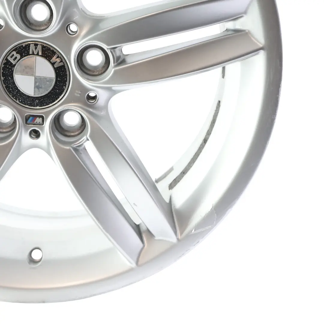 BMW E81 E87 Front Silver Alloy Wheel Rim 18" 7,5J M Double Spoke 208 - SKU 8036939-7 - Part number 8036939