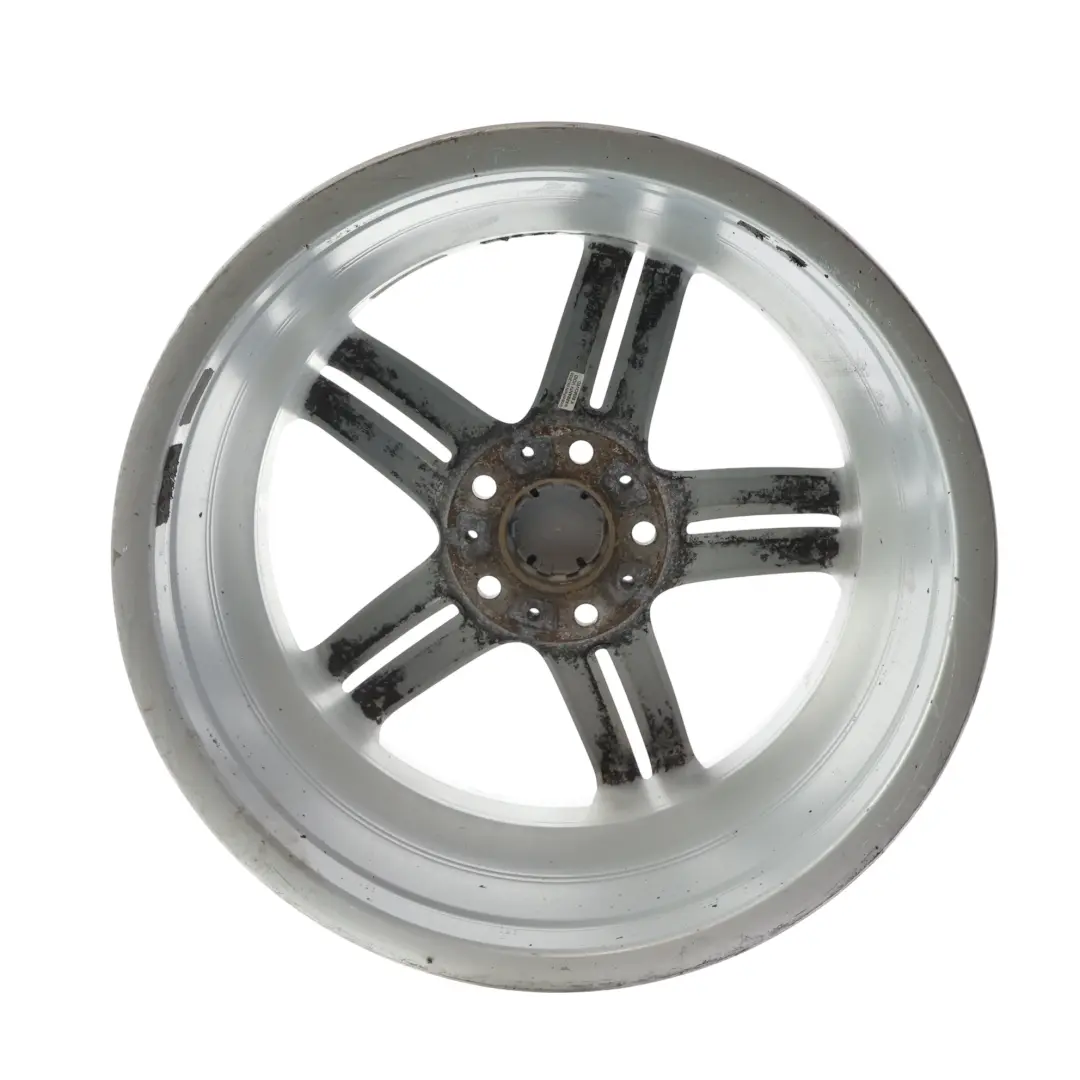 BMW E81 E87 Silberne Leichtmetallfelge Hinten 18" M Doppelspeiche 208 8J - SKU 8036940-1 - Teilenummer 8036940