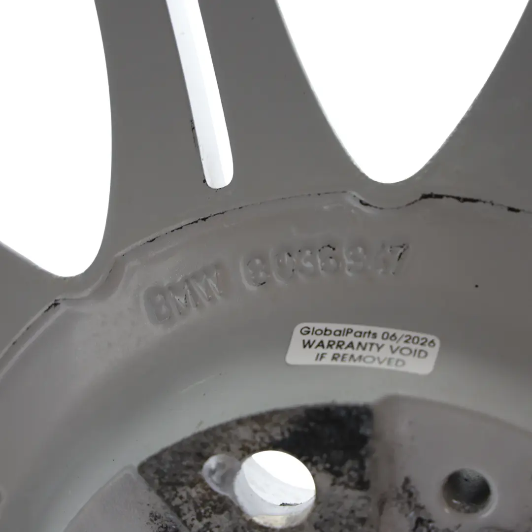 BMW E60 E61 Silver Alloy Wheel Rim 18" ET:20 8J M Double Spoke 135 - SKU 8036947-2 - Part number 8036947