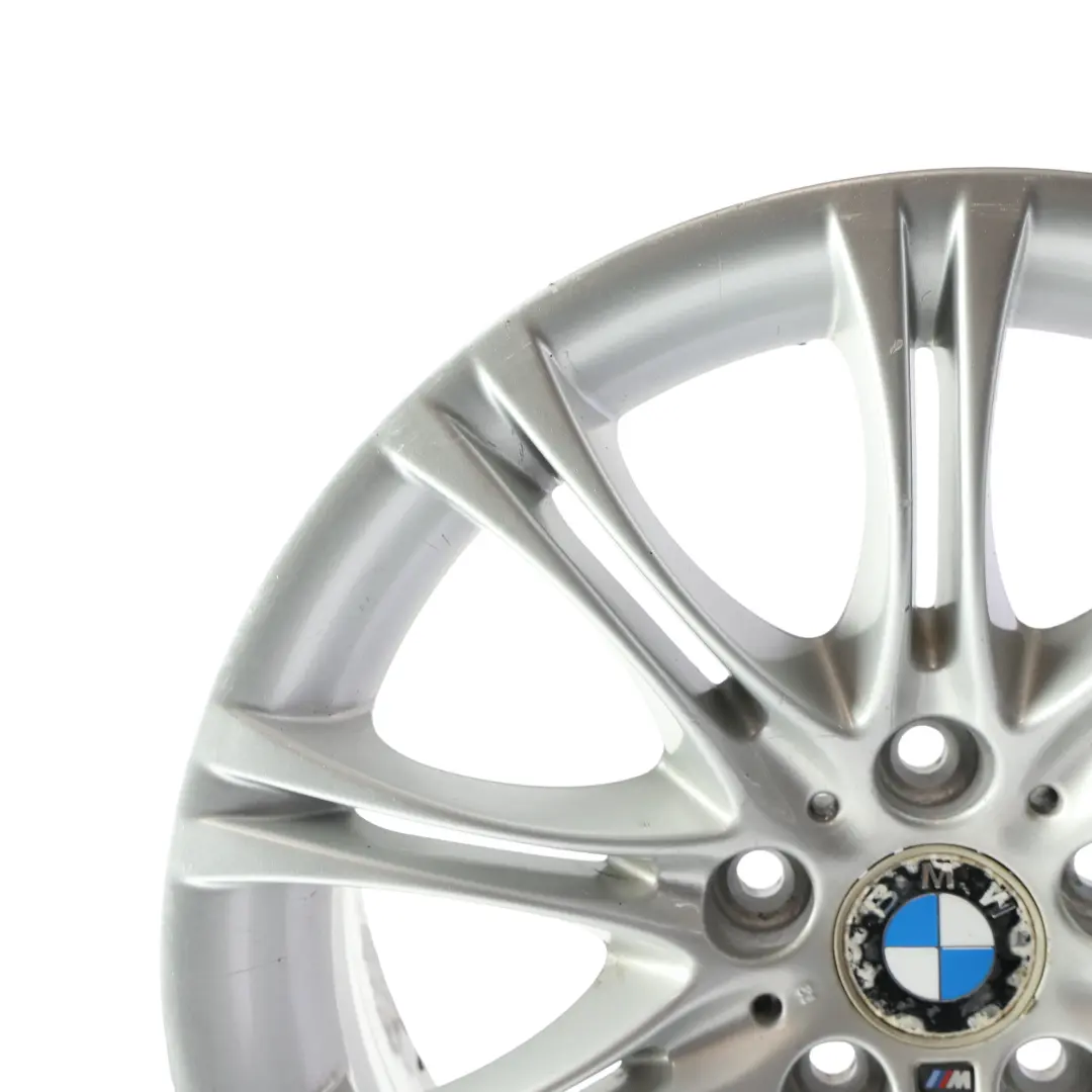 BMW E60 E61 Silver Alloy Wheel Rim 18" ET:20 8J M Double Spoke 135 - SKU 8036947-2 - Part number 8036947