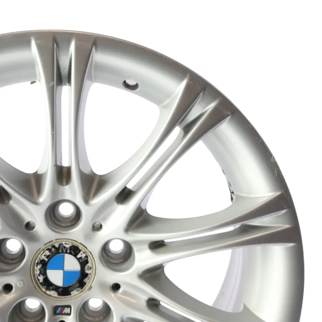 BMW E60 E61 Silver Alloy Wheel Rim 18" ET:20 8J M Double Spoke 135 - SKU 8036947-2 - Part number 8036947