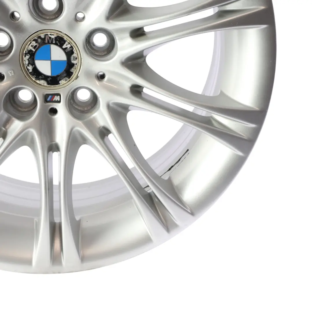 BMW E60 E61 Silver Alloy Wheel Rim 18" ET:20 8J M Double Spoke 135 - SKU 8036947-2 - Part number 8036947