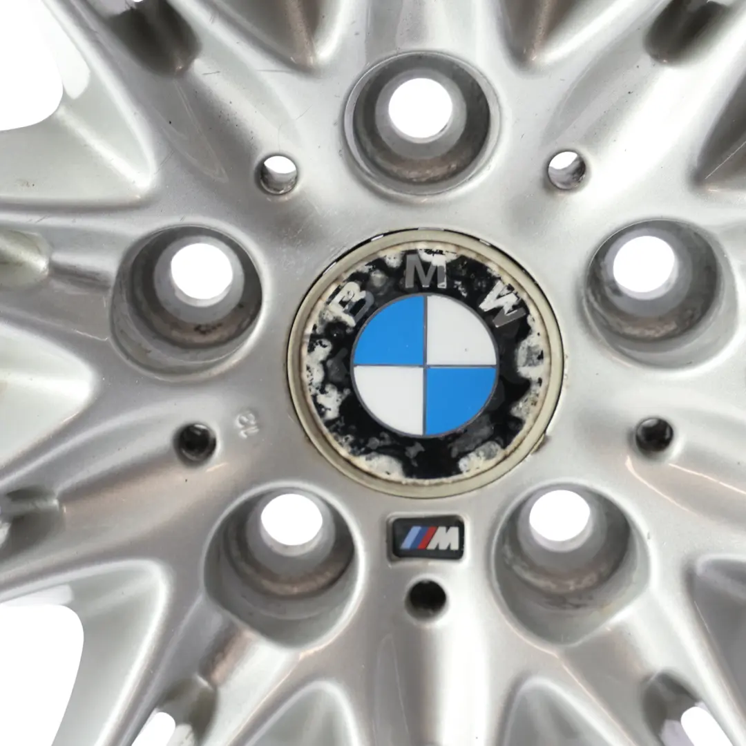 BMW E60 E61 Silver Alloy Wheel Rim 18" ET:20 8J M Double Spoke 135 - SKU 8036947-2 - Part number 8036947