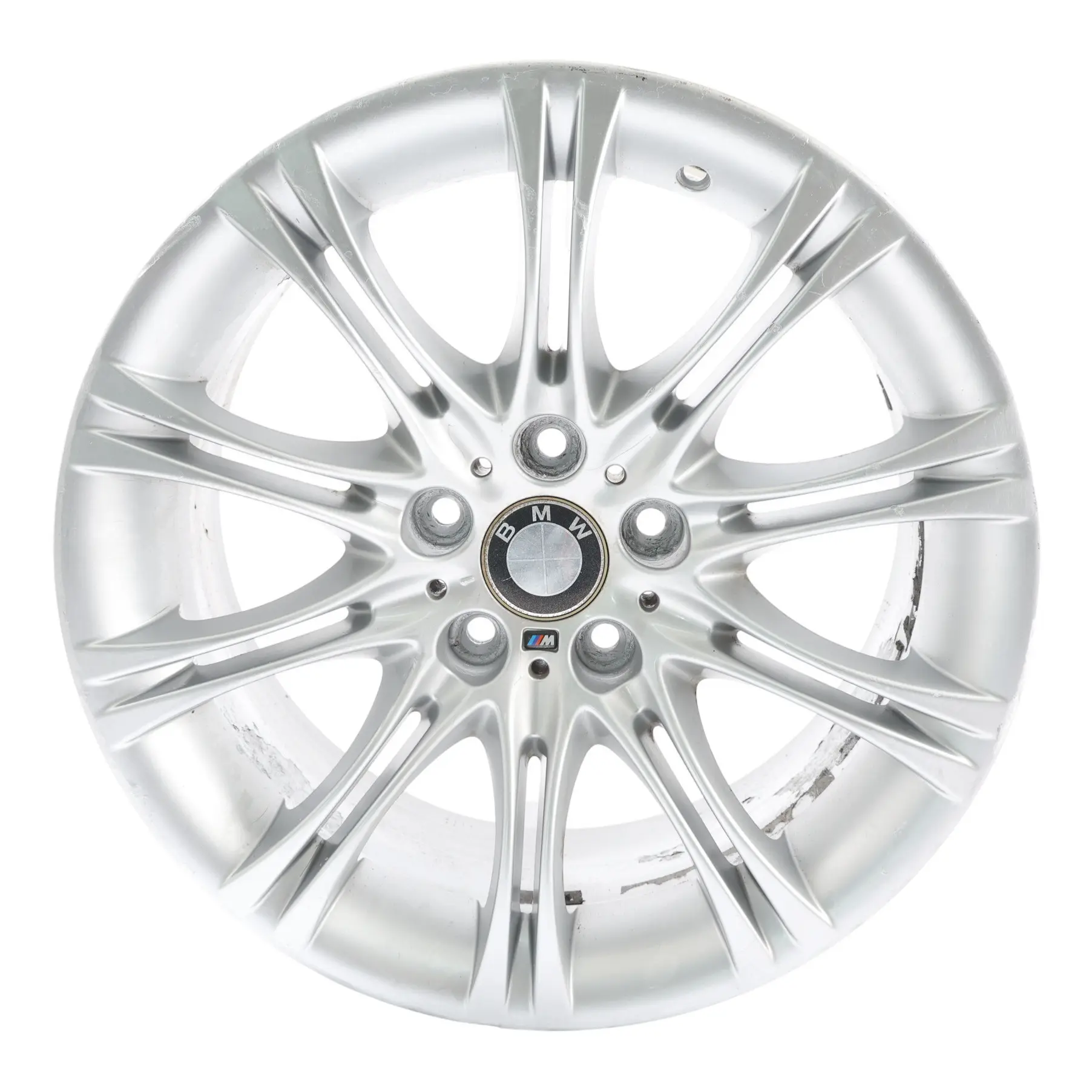 BMW E60 E61 Silver Alloy Wheel Rim 18" ET:20 8J M Double Spoke 135