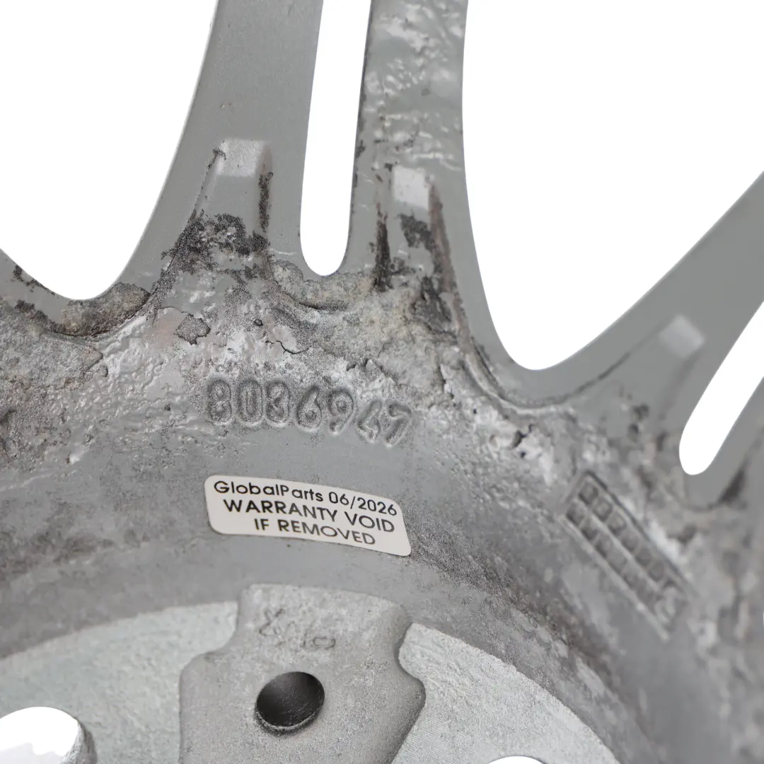 Alloy Wheel Rim 18" ET:20 8J M Double Spoke 135 to BMW E60 E61 Silver with Part number 8036947 BMW E60 E61 Silver Alloy Wheel Rim 18" ET:20 8J M Double Spoke 135 - SKU 8036947-5 - Part number 8036947