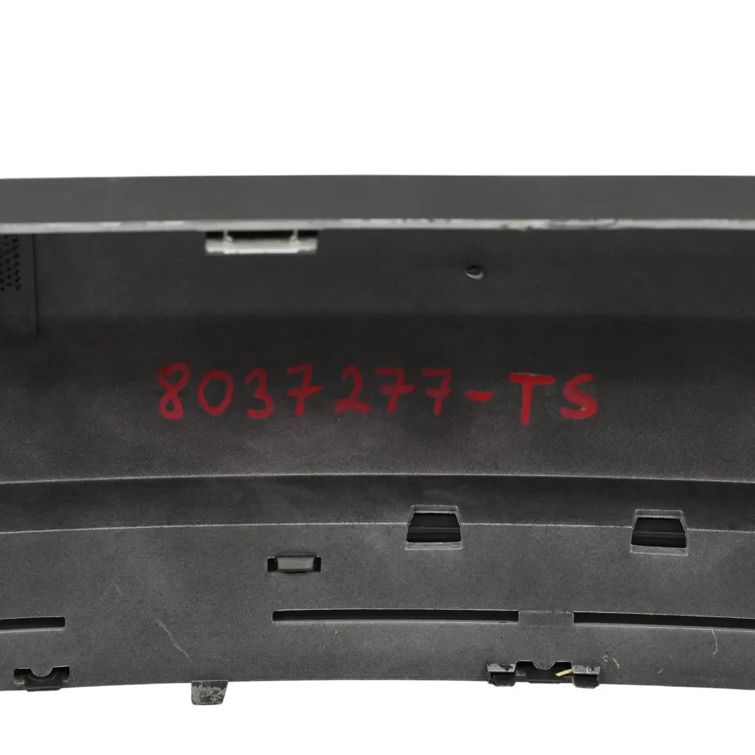 BMW X5 E70 M Sport Rear Bumper Trim Panel Titansilber Titan Silver Metallic 354 - SKU 8037277-TS - Part number 8037277