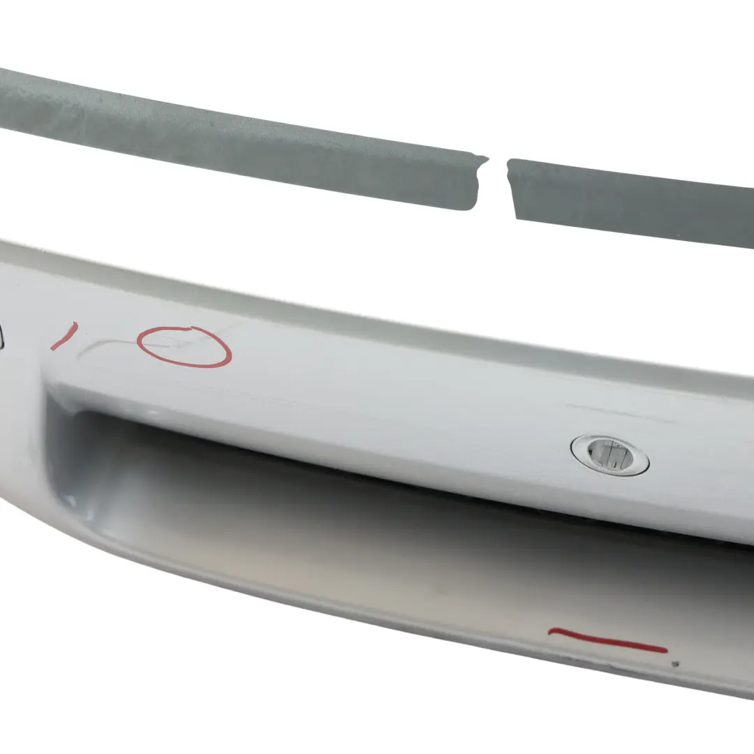 BMW X5 E70 M Sport Rear Bumper Trim Panel Titansilber Titan Silver Metallic 354 - SKU 8037277-TS - Part number 8037277