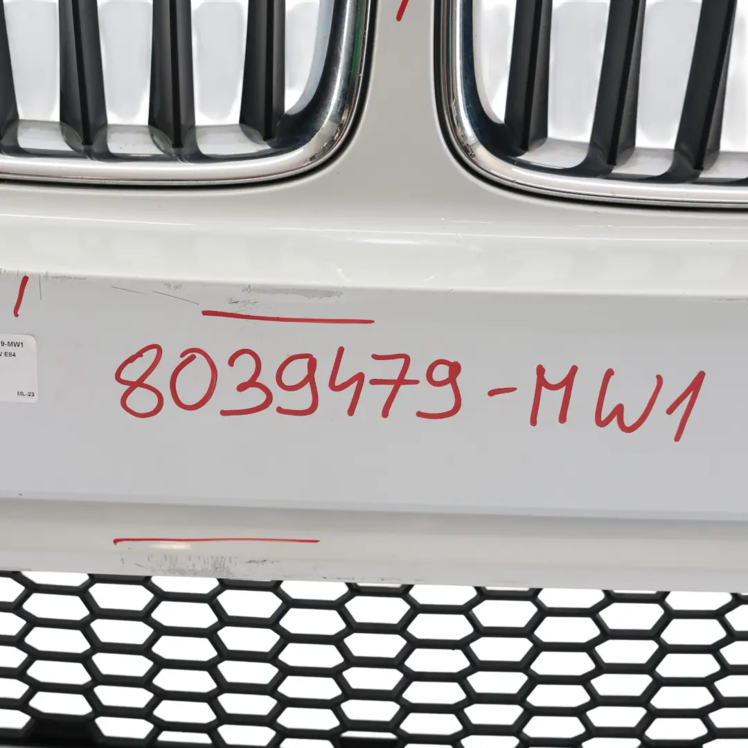BMW X1 E84 M Sport Front Bumper Cover Mineralweiss Mineral White - A96 - SKU 8039479-MW1 - Part number 8039479