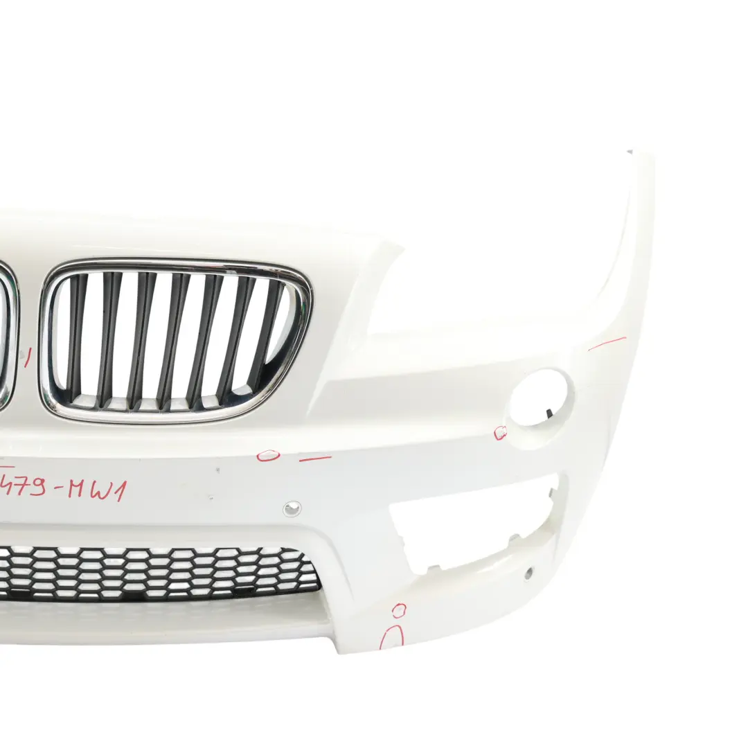 Zderzak Przedni M-Pakiet Mineralweiss Biały A96 do BMW X1 E84 o numerze 8039479 BMW X1 E84 Zderzak Przedni M-Pakiet Mineralweiss Biały A96 - SKU 8039479-MW1 - Numer Części 8039479