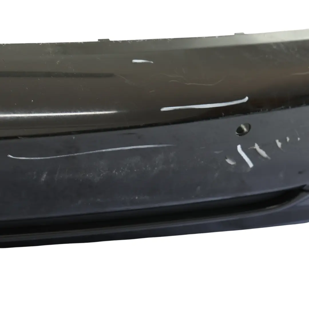 BMW E92 E93 Coupe Convertible Rear Bumper M Sport PDC Black Sapphire - 475 - SKU 8044934-BS - Part number 8044934