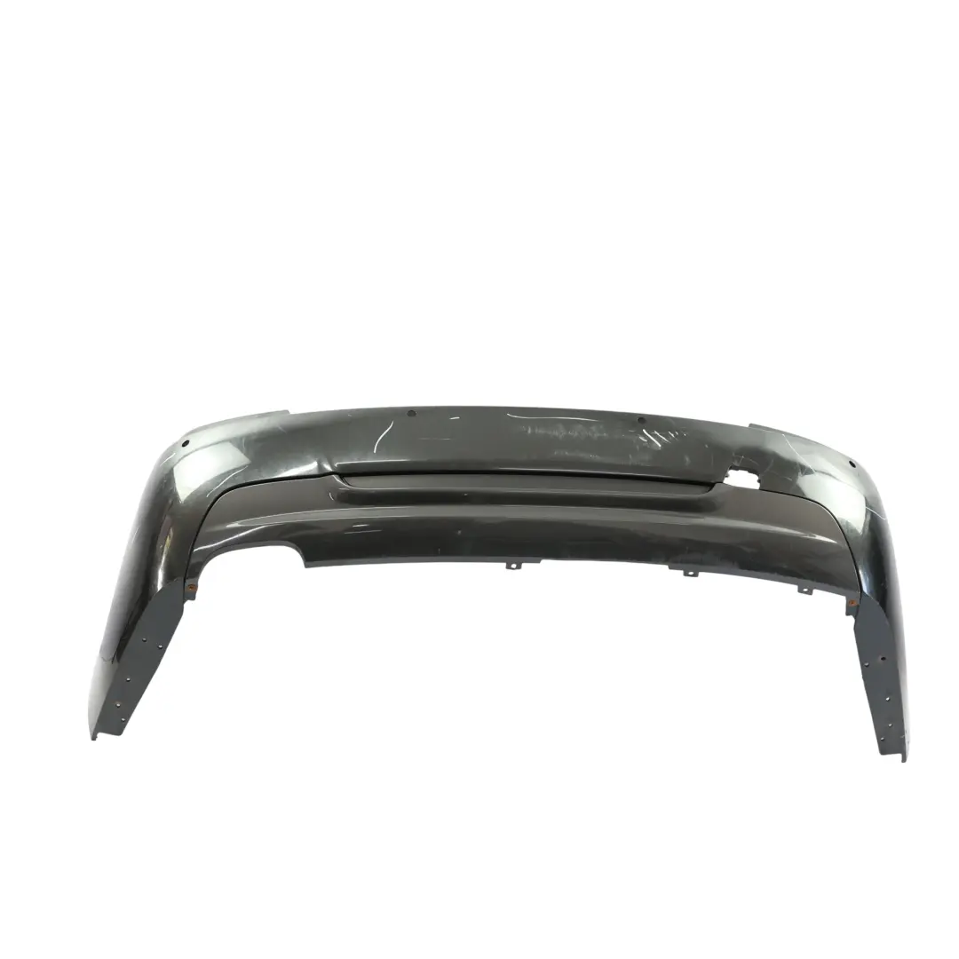 Bumper M Sport PDC Black Sapphire - 475 to BMW E92 E93 Coupe Convertible Rear with Part number 8044934 BMW E92 E93 Coupe Convertible Rear Bumper M Sport PDC Black Sapphire - 475 - SKU 8044934-BS - Part number 8044934