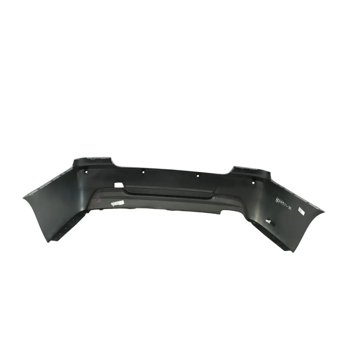 Bumper M Sport PDC Black Sapphire - 475 to BMW E92 E93 Coupe Convertible Rear with Part number 8044934 BMW E92 E93 Coupe Convertible Rear Bumper M Sport PDC Black Sapphire - 475 - SKU 8044934-BS - Part number 8044934