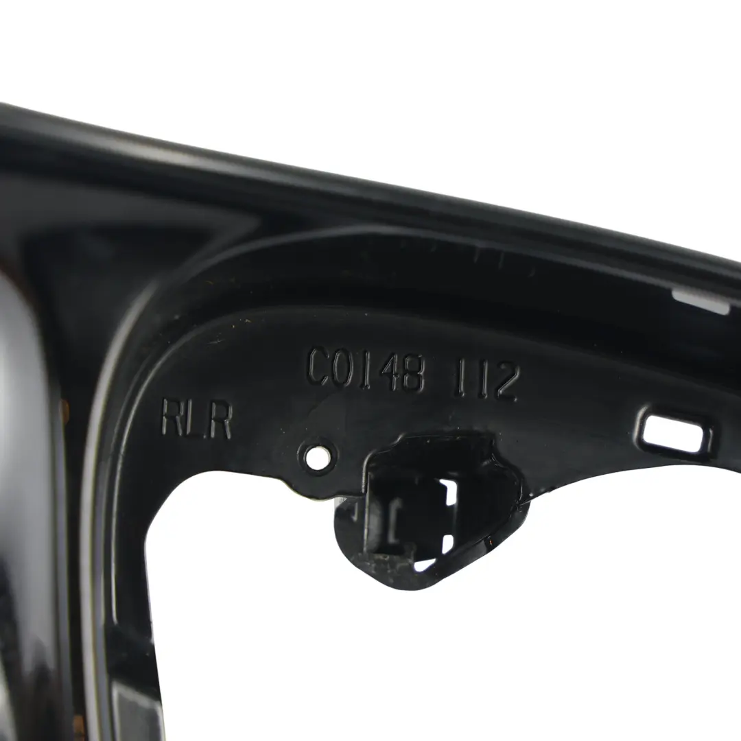 BMW E90 Outside Mirror Housing Cover Panel Trim Surround Black Right - SKU 8045062 - Part number 8045062