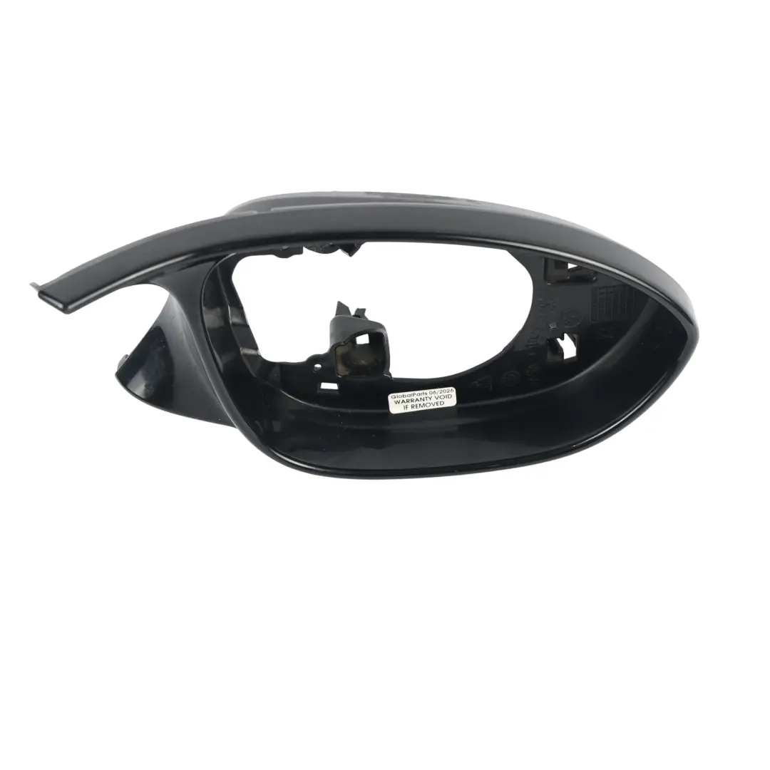BMW E90 Outside Mirror Housing Cover Panel Trim Surround Black Right - SKU 8045062 - Part number 8045062