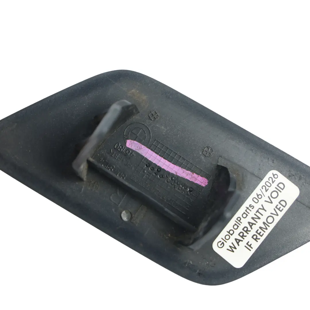 BMW X3 F25 Front Bumper Headlight Washer Cap Insert Right O/S Spacegrau - A52 - SKU 8048124-SCG - Part number 8048124