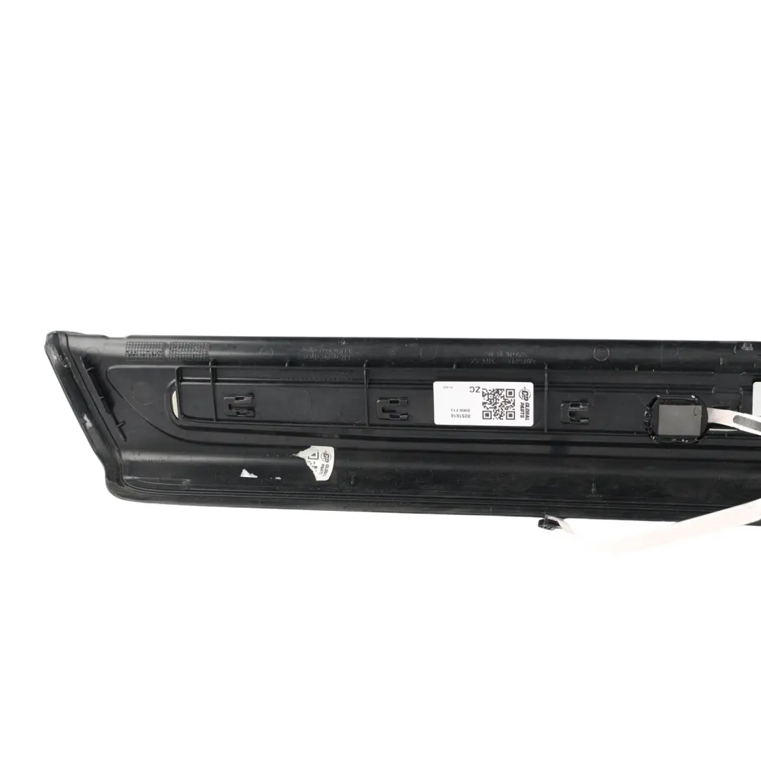 Front Entrance Sill Strip Plate Trim Illuminated Right O/S to BMW F13 M6 with Part number 8051816 BMW F13 M6 Front Entrance Sill Strip Plate Trim Illuminated Right O/S - SKU 8051816 - Part number 8051816