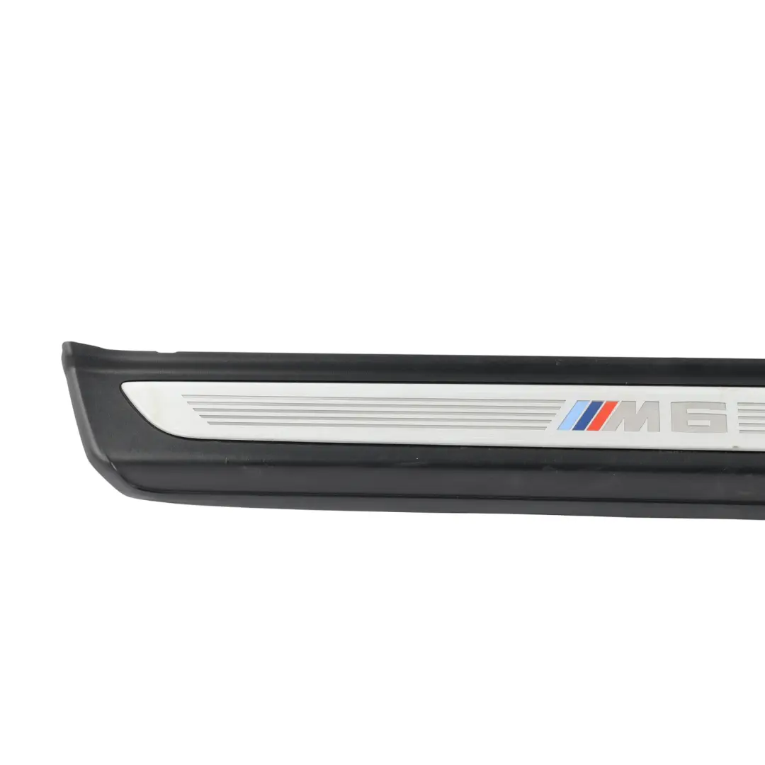 Front Entrance Sill Strip Plate Trim Illuminated Right O/S to BMW F13 M6 with Part number 8051816 BMW F13 M6 Front Entrance Sill Strip Plate Trim Illuminated Right O/S - SKU 8051816 - Part number 8051816