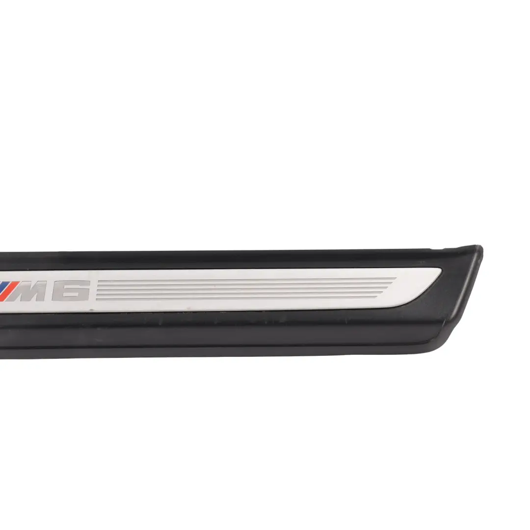 Front Entrance Sill Strip Plate Trim Illuminated Right O/S to BMW F13 M6 with Part number 8051816 BMW F13 M6 Front Entrance Sill Strip Plate Trim Illuminated Right O/S - SKU 8051816 - Part number 8051816