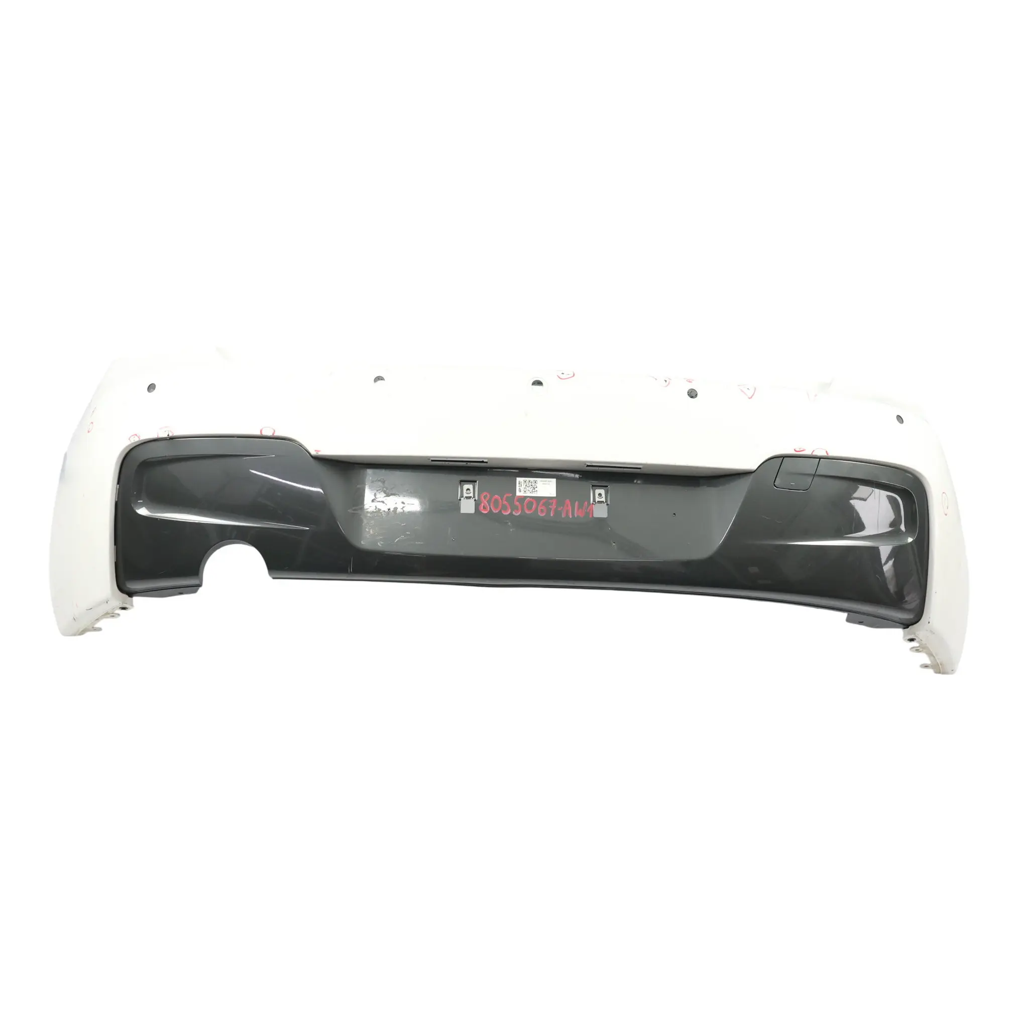 BMW F20 F21 M Sport Rear Bumper Trim Panel PDC Alpinweiss White 3 - 300