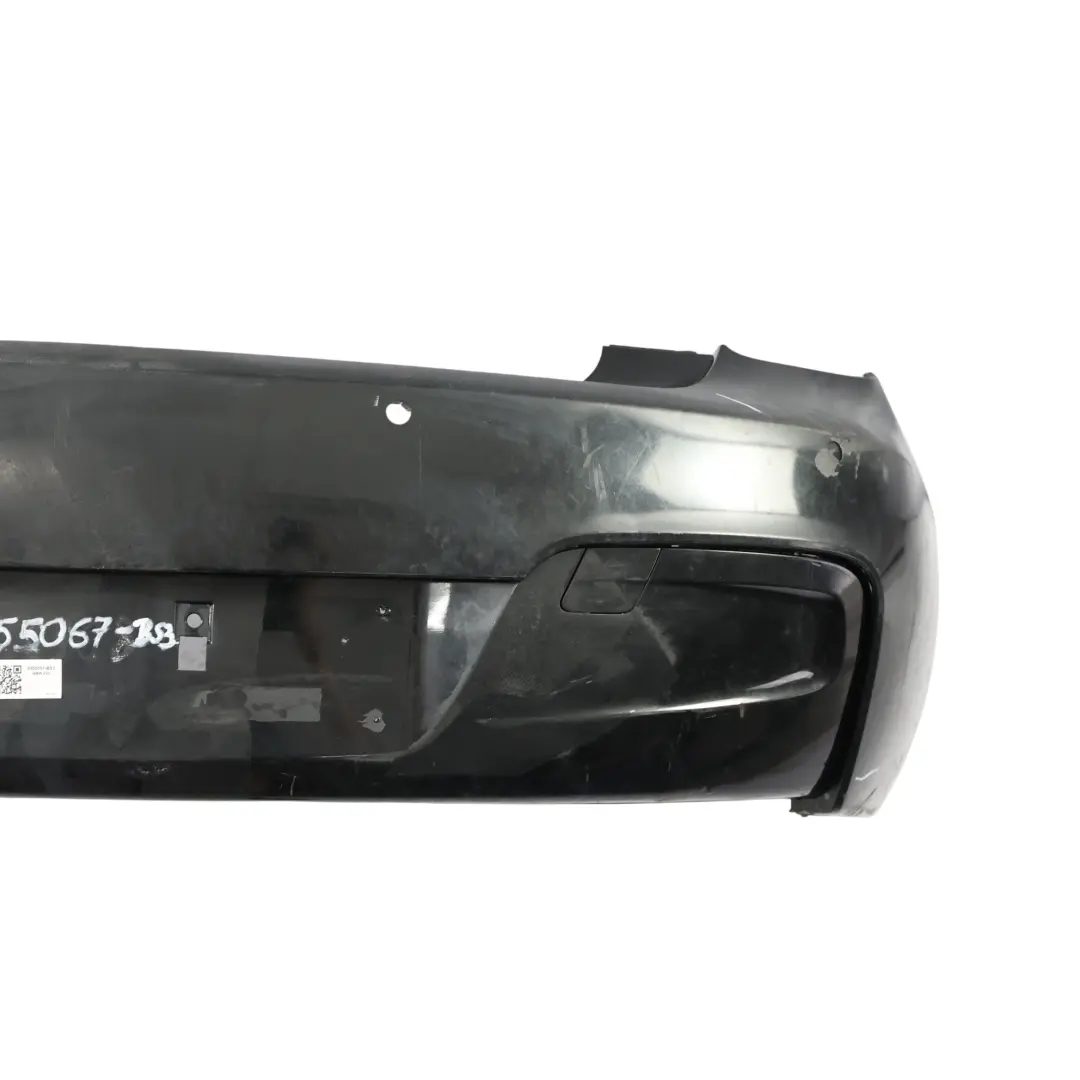 BMW F20 F21 M Sport Rear Bumper Trim Panel Black Sapphire Metallic - 475 - SKU 8055067-BS3 - Part number 8055067