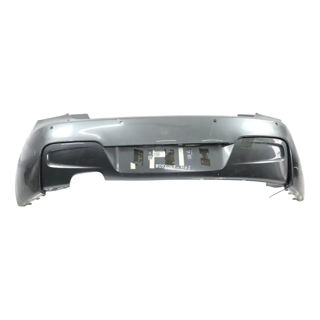 BMW F20 F21 Zderzak Tylny M-Pakiet PDC Mineralgrau Grey Metalik - B39 - SKU 8055067-MG2 - Numer Części 8055067