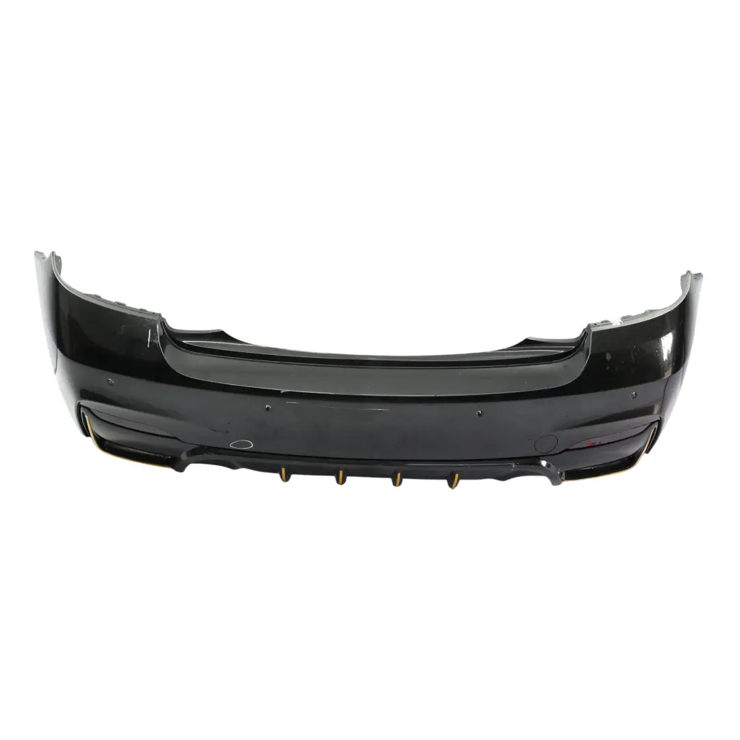 BMW F22 F23 Bumper Rear Trim Panel M Sport Black Sapphire Metallic - 475 - SKU 8055965-BS - Part number 8055965