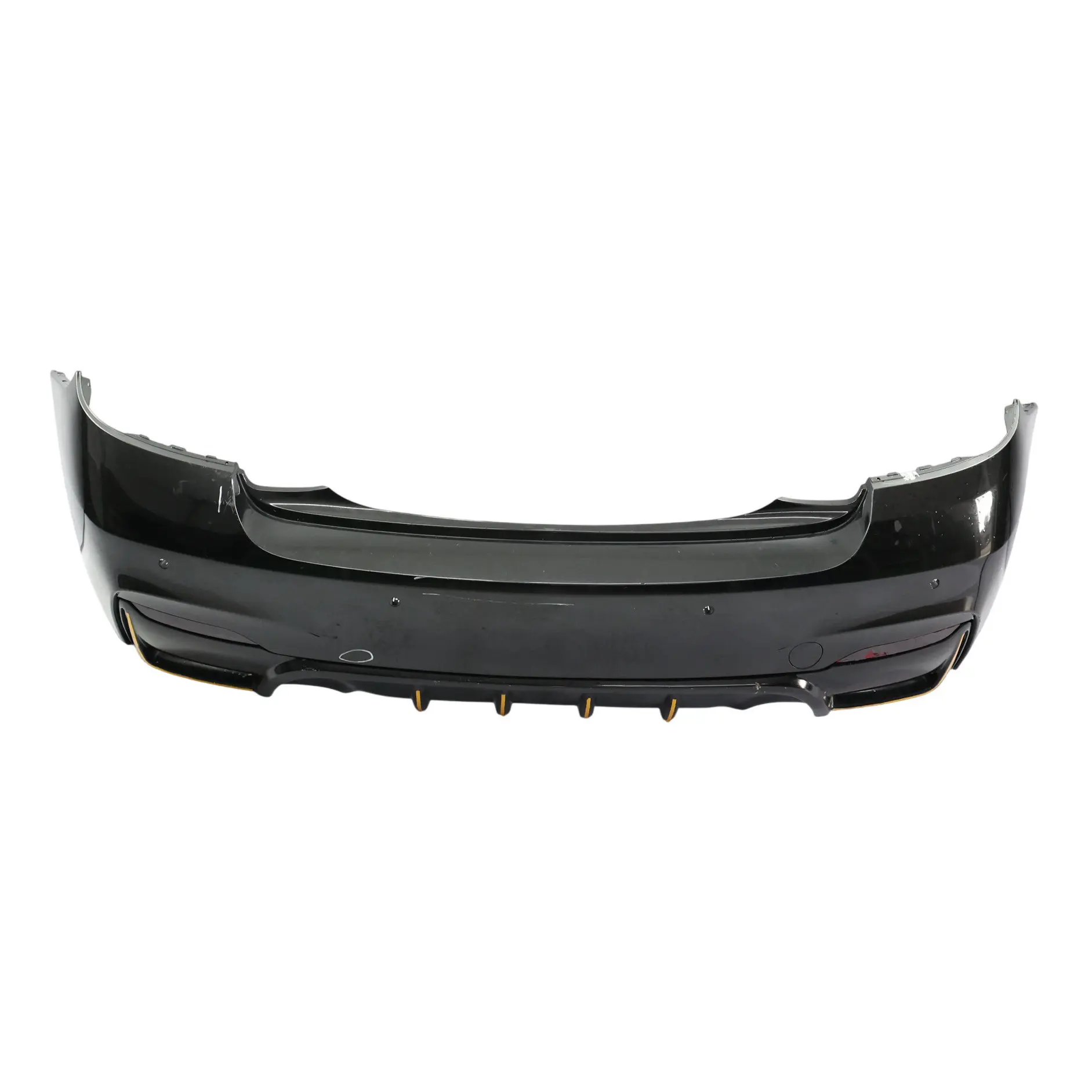 BMW F22 F23 Tylny Zderzak M-Pakiet PDC Black Sapphire Czarny Metalik - 475