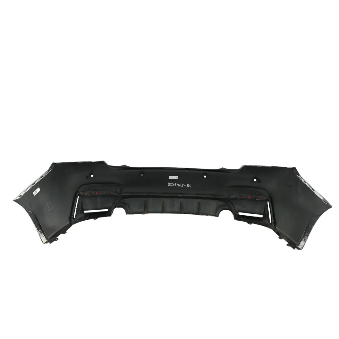 Bumper Rear Trim Panel M Sport Black Sapphire Metallic - 475 to BMW F22 F23 with Part number 8055965 BMW F22 F23 Bumper Rear Trim Panel M Sport Black Sapphire Metallic - 475 - SKU 8055965-BS - Part number 8055965