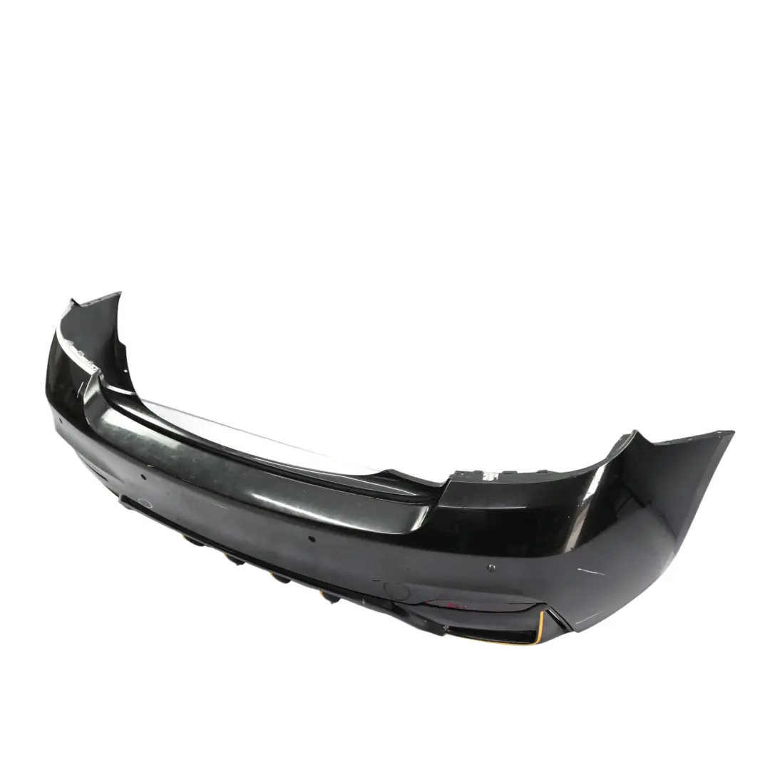 BMW F22 F23 Tylny Zderzak M-Pakiet PDC Black Sapphire Czarny Metalik - 475 - SKU 8055965-BS - Numer Części 8055965