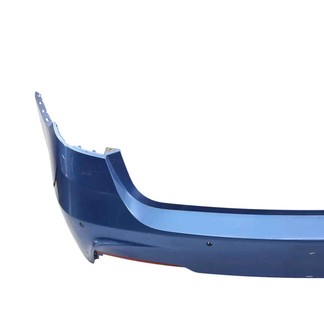 BMW F31 Touring M Sport Rear Bumper Trim Panel PDC Estorilblau Blue - B45 - SKU 8056577-EB - Part number 8056577