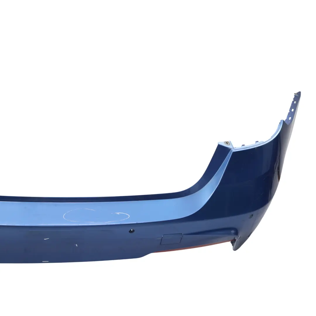 BMW F31 Touring M Sport Rear Bumper Trim Panel PDC Estorilblau Blue - B45 - SKU 8056577-EB - Part number 8056577