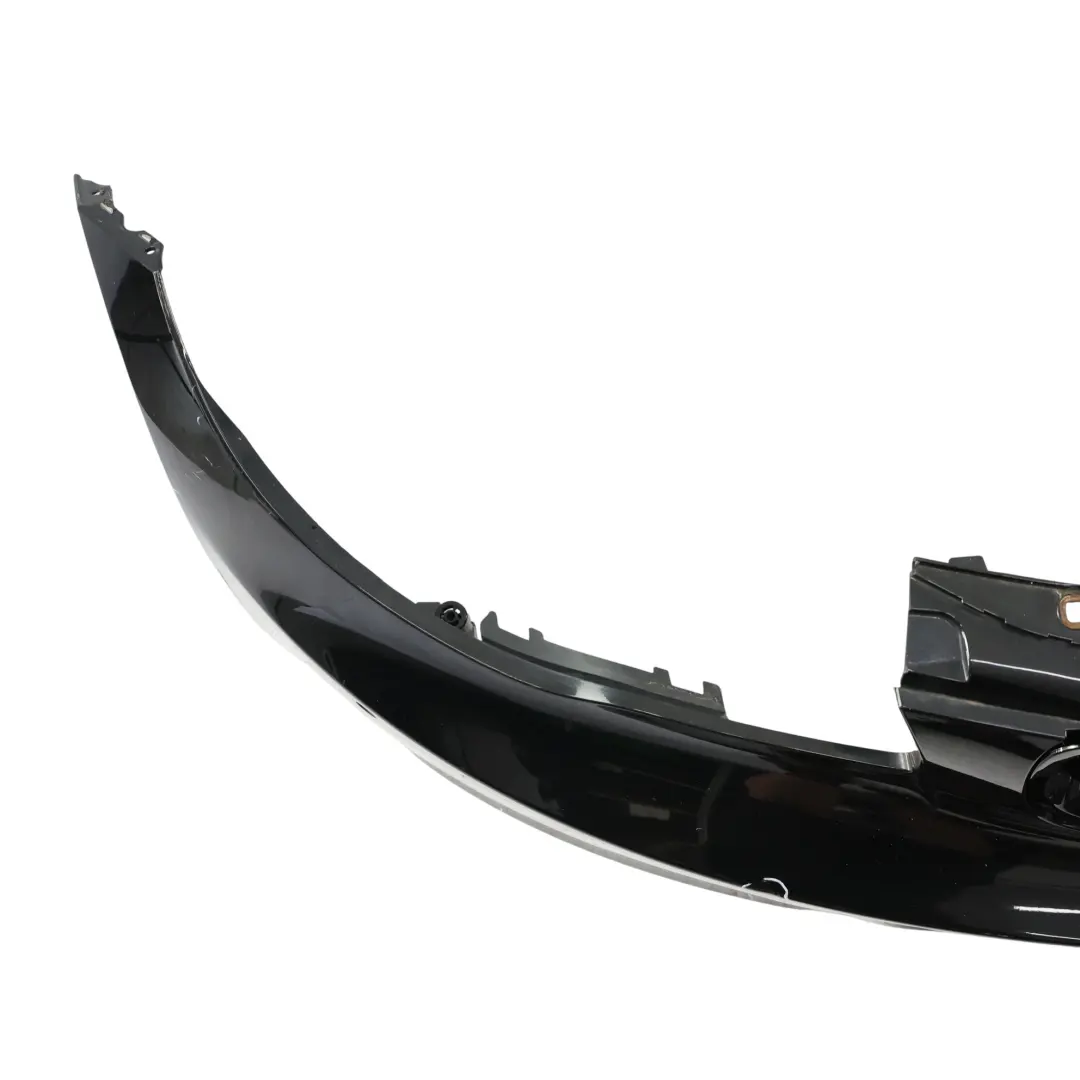 Front Bumper M Sport Trim Panel Black Sapphire Metallic - 475 to BMW E82 E88 with Part number 8057507 BMW E82 E88 Front Bumper M Sport Trim Panel Black Sapphire Metallic - 475 - SKU 8057507-BS - Part number 8057507