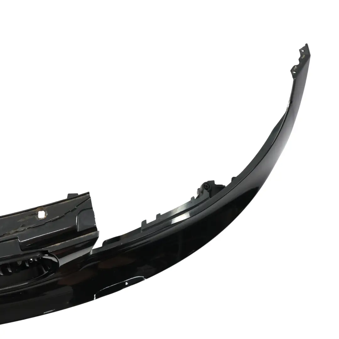Front Bumper M Sport Trim Panel Black Sapphire Metallic - 475 to BMW E82 E88 with Part number 8057507 BMW E82 E88 Front Bumper M Sport Trim Panel Black Sapphire Metallic - 475 - SKU 8057507-BS - Part number 8057507