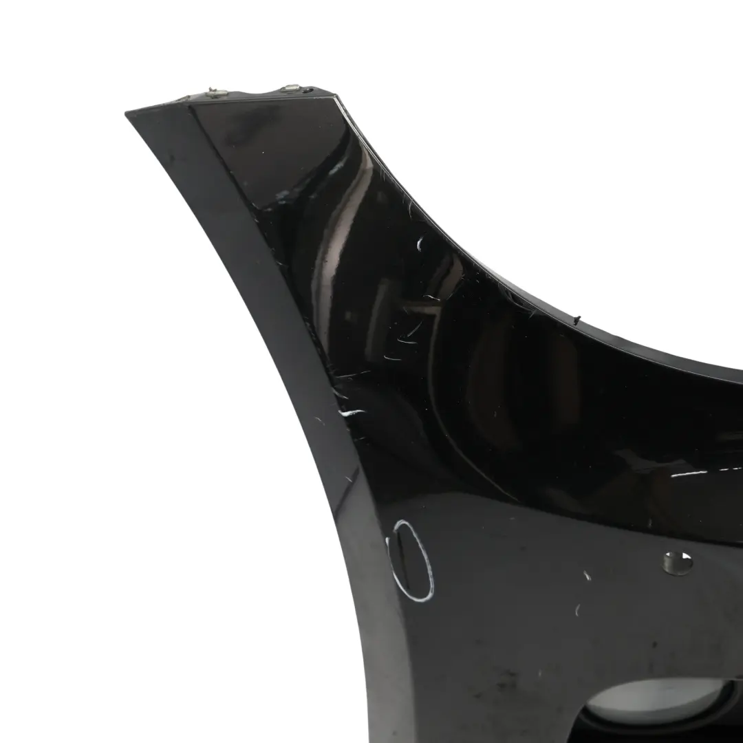 Front Bumper M Sport Trim Panel Black Sapphire Metallic - 475 to BMW E82 E88 with Part number 8057507 BMW E82 E88 Front Bumper M Sport Trim Panel Black Sapphire Metallic - 475 - SKU 8057507-BS - Part number 8057507